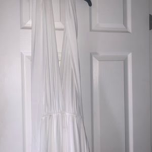 Lioness White Adjustable Convertible Jumpsuit